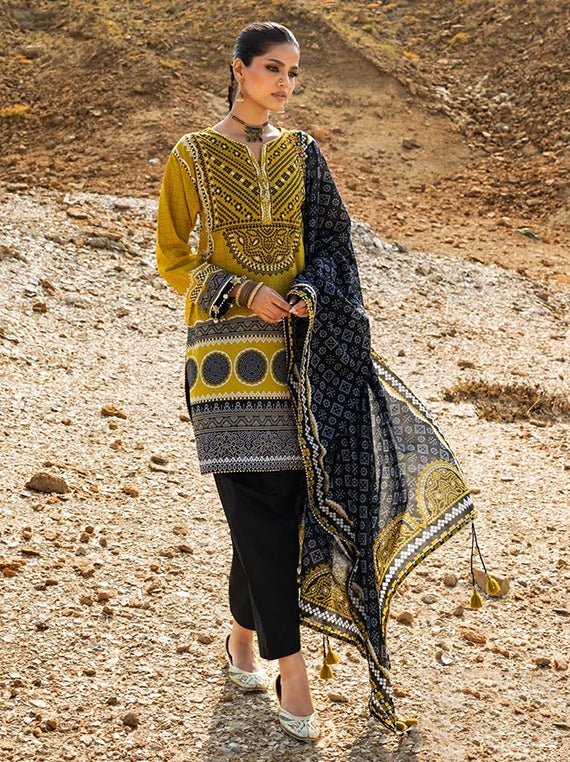 The Chunri by Gul Ahmed Lawn Collection 2026 (CL-62173B)