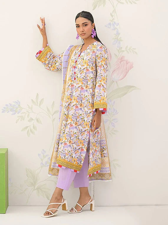 The Petal Diary by Gul Ahmed Lawn Collection 2026 (CL-62292B)