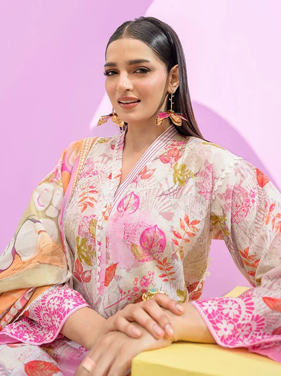 The Petal Diary by Gul Ahmed Lawn Collection 2026 (CL-62293A)
