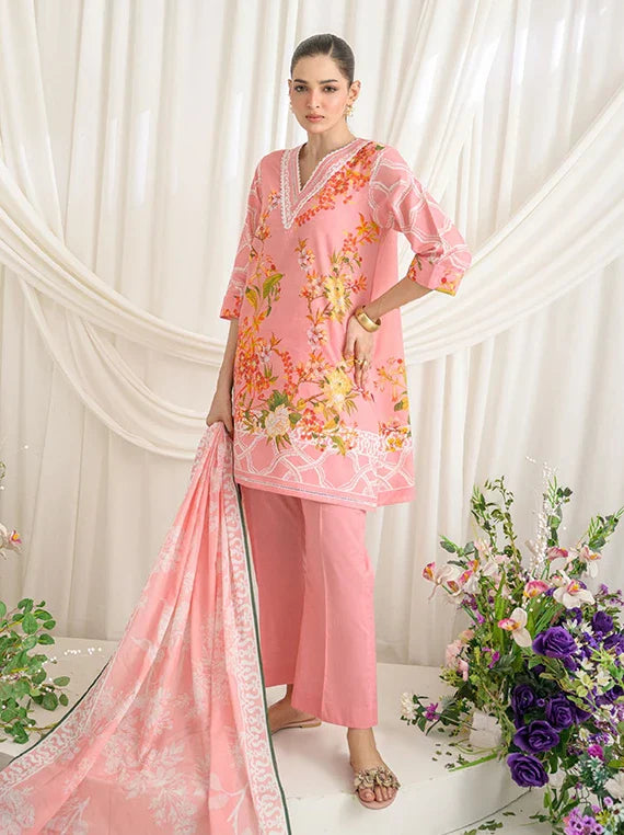 The Petal Diary by Gul Ahmed Lawn Collection 2026 (DB-62004)