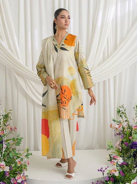 The Petal Diary by Gul Ahmed Lawn Collection 2026 (GS-62001)