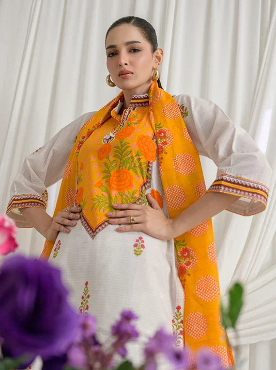 The Petal Diary by Gul Ahmed Lawn Collection 2026 (GS-62003)