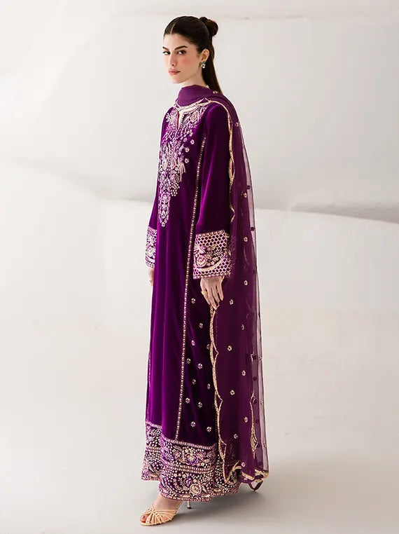 The Velvet Affair by Emaan Adeel Unstitched Collection'26 (05-MAELLE)