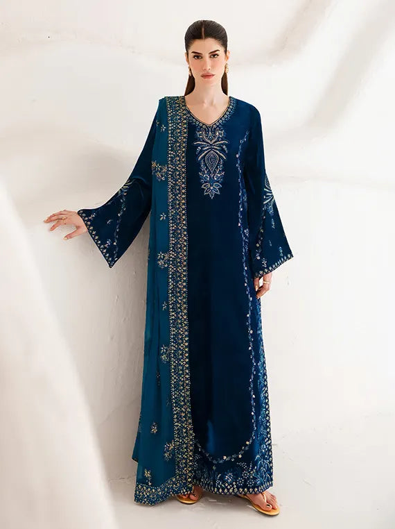 The Velvet Affair by Emaan Adeel Unstitched Collection'26 (08-EVANTHE)