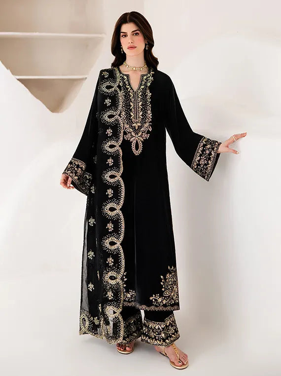 The Velvet Affair by Emaan Adeel Unstitched Collection'26 (09-VERA)