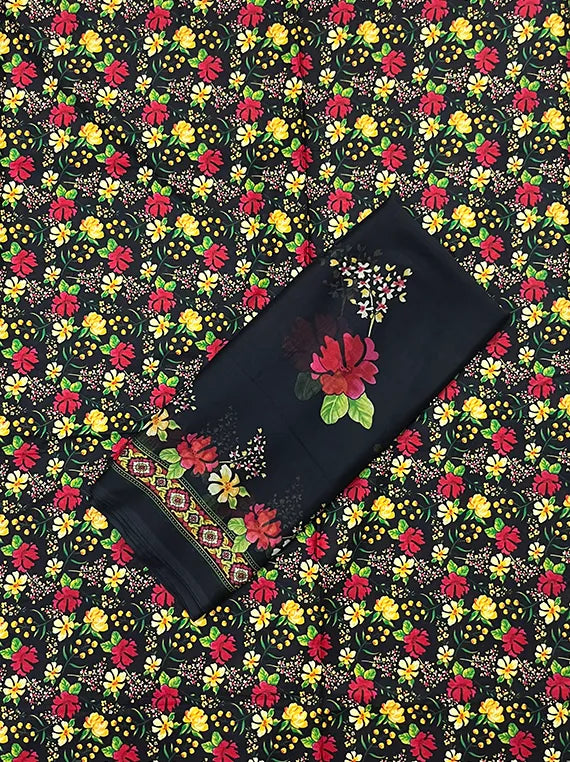 The Luxe 2Pc Digital Printed Lawn Collection 2025 (SH19-10)