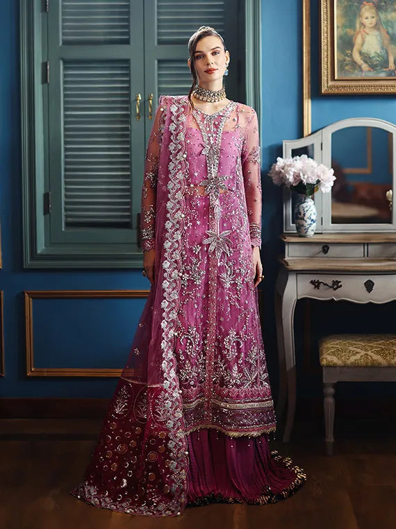 The Muse by Mushq Embroidered Net Collection 2026 (Arwen)