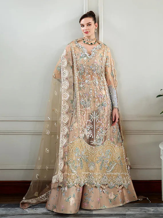 The Muse by Mushq Embroidered Net Collection 2026 (Calarissa)