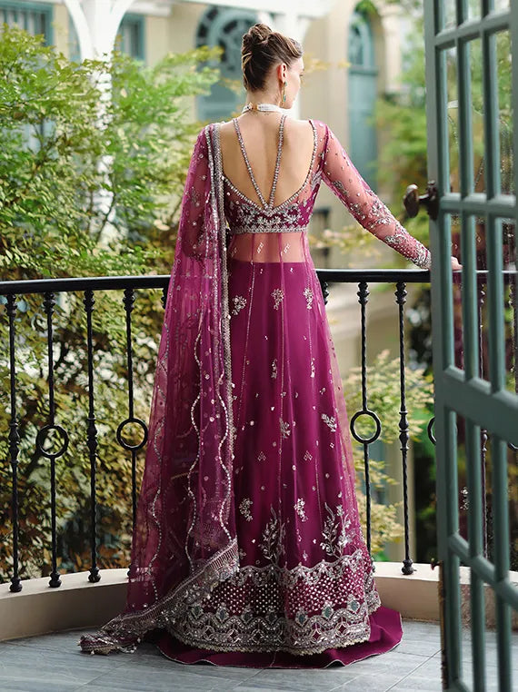 The Muse by Mushq Embroidered Net Collection 2026 (Nicole)