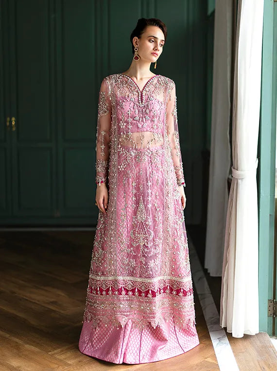 The Muse by Mushq Embroidered Net Collection 2026 (Sabine)