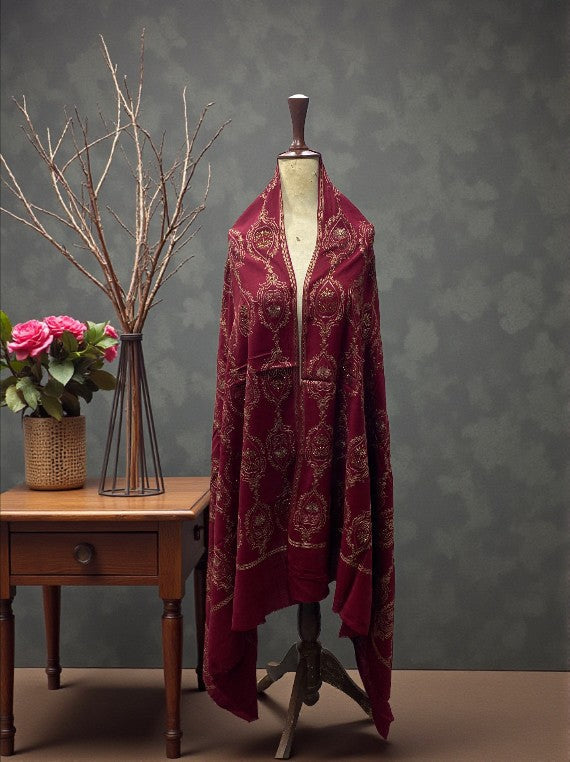 Thread Work Tila & Stone Wool Shawl Edit 2025 DS2503