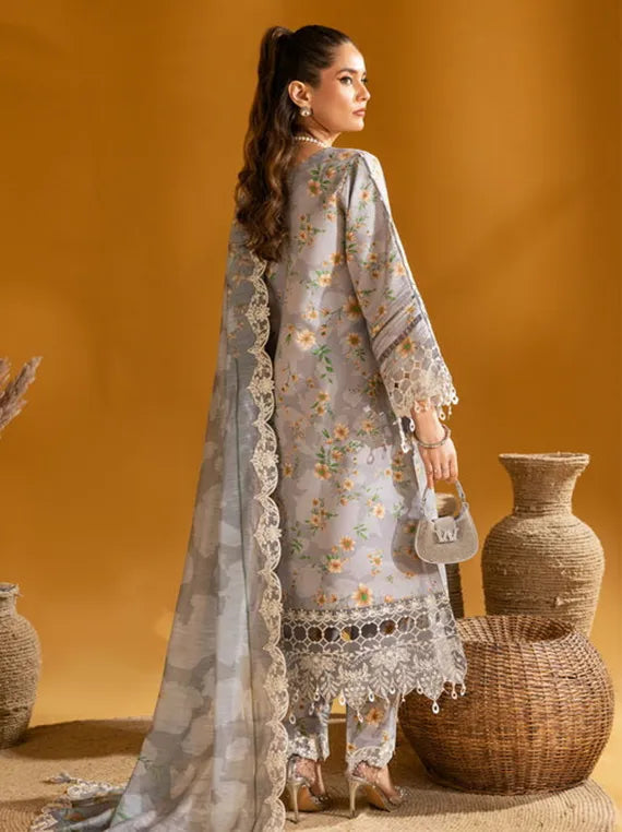 Threads of Summer Lawn Collection 2025 (Maahi D-10 LINA)