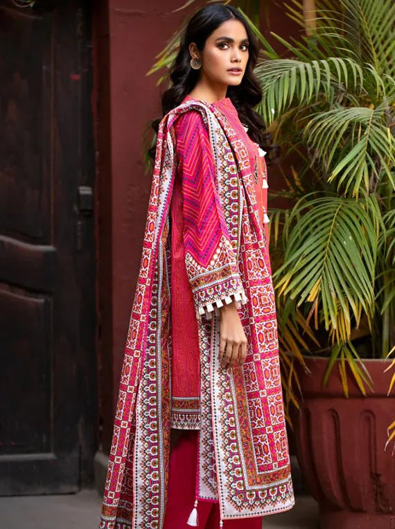 Threads of Summer Lawn Collection 2025 (OTL-21-011 Pink)