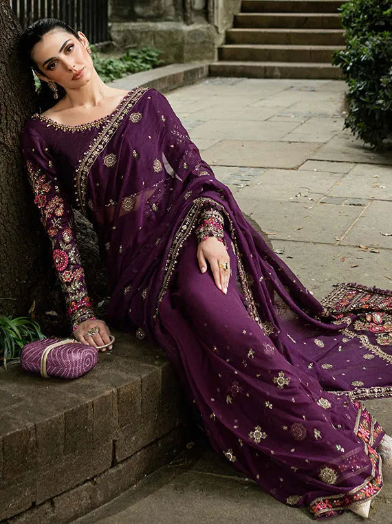 Timeless Chiffon Luxe Collection 2026 (WF-09-01-Purple)