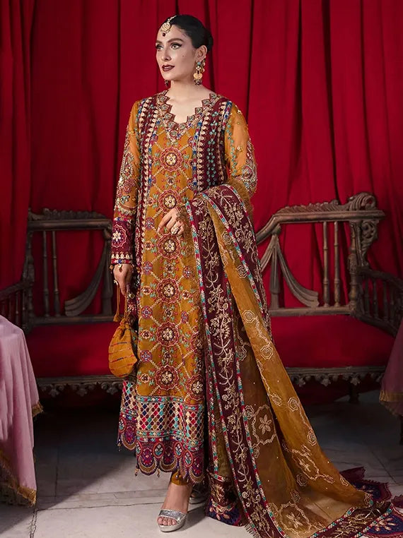 Timeless Whispers Chiffon Collection 2025 (NL-40 GULSHAN)