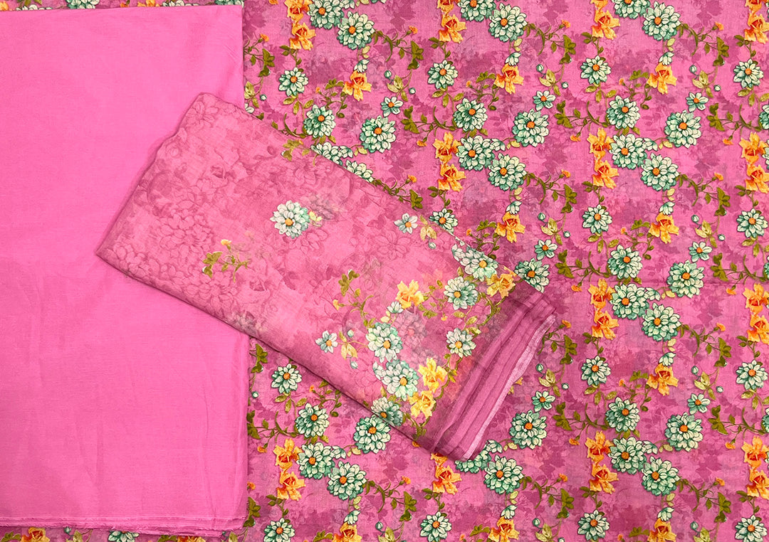 Trendy Blossom 3PC Lawn Edit25 Vol-CQ03 (CQ03-12)
