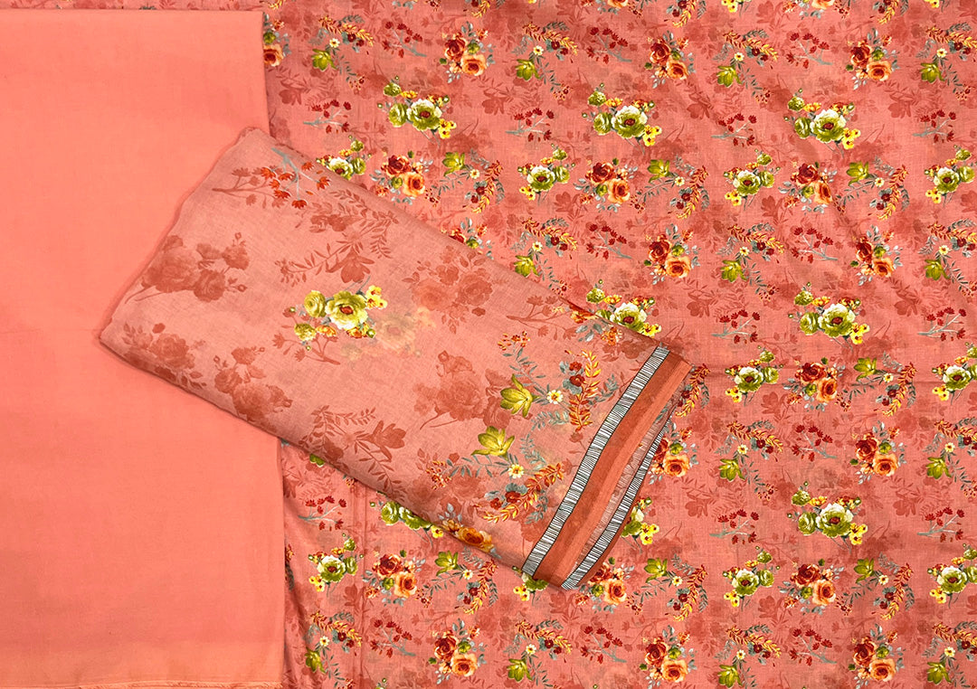 Trendy Blossom 3PC Lawn Edit25 Vol-CQ03 (CQ03-17)