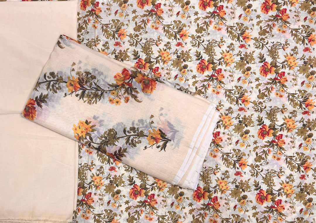 Trendy Blossom 3PC Lawn Edit25 Vol-CQ03 (CQ03-27)