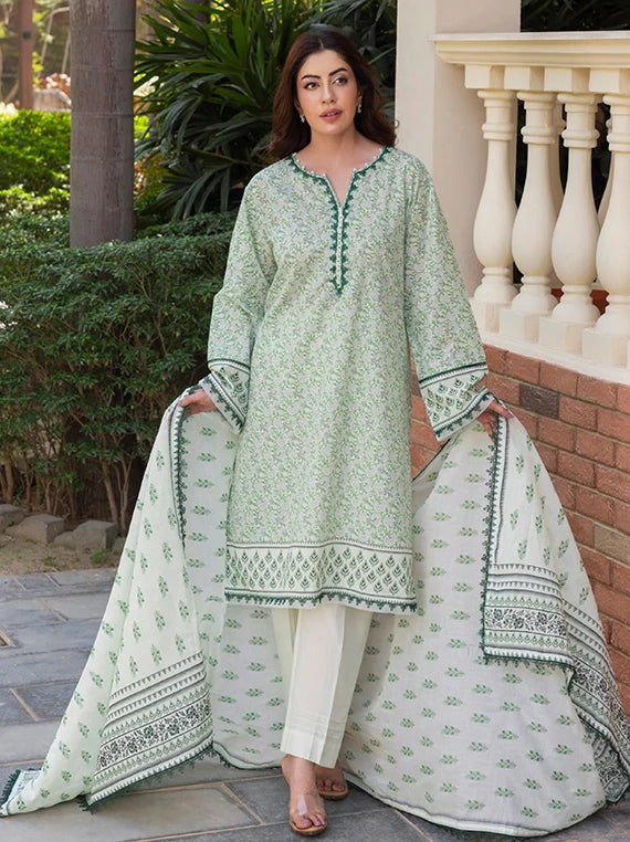 Tribute To Mothers by Gul Ahmed Lawn Collection 2026 Vol-02 (CL52689B)