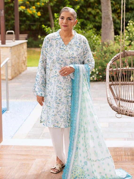 Tribute To Mothers by Gul Ahmed Lawn Collection 2026 Vol-02 (CL62123A)