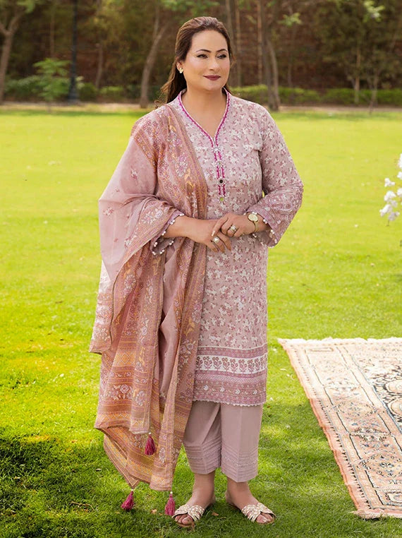Tribute To Mothers by Gul Ahmed Lawn Collection 2026 Vol-02 (CL62210A)