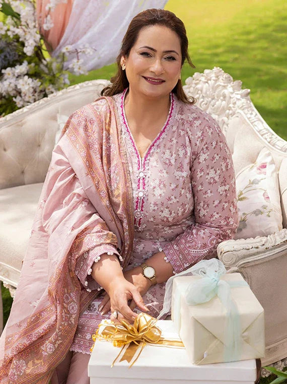 Tribute To Mothers by Gul Ahmed Lawn Collection 2026 Vol-02 (CL62210A)