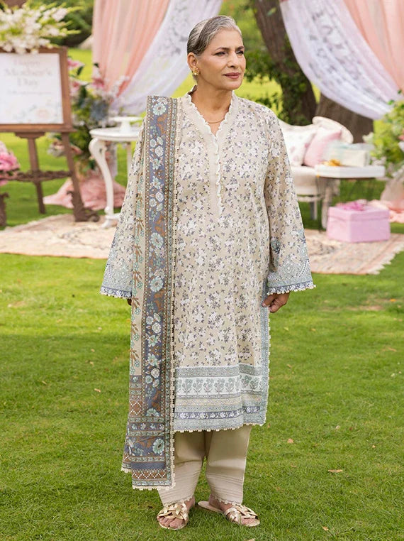 Tribute To Mothers by Gul Ahmed Lawn Collection 2026 Vol-02 (CL62210B)