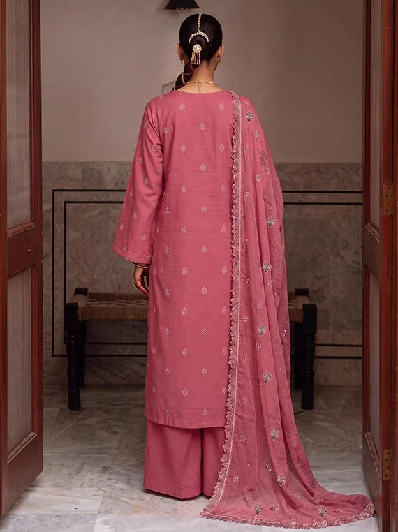 Tulip by Floral Chamki Embroidered Unstitched Collection'26 V-4431 (D-02)