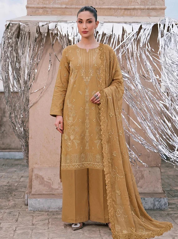 Tulip by Floral Chamki Embroidered Unstitched Collection'26 V-4431 (D-05)