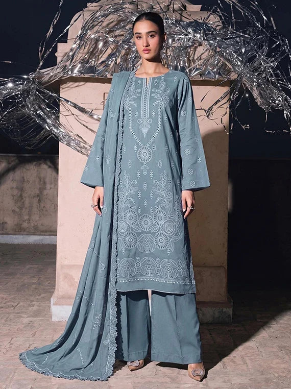 Tulip by Floral Chamki Embroidered Unstitched Collection'26 V-4431 (D-06)