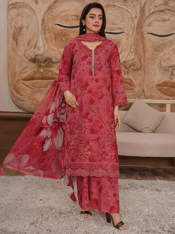 Twilight by Zara Meer Lawn Collection 2026 Vol-401 (D-05)