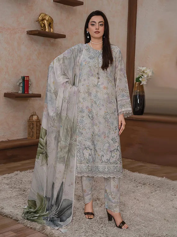 Twilight by Zara Meer Lawn Collection 2026 Vol-401 (D-08)