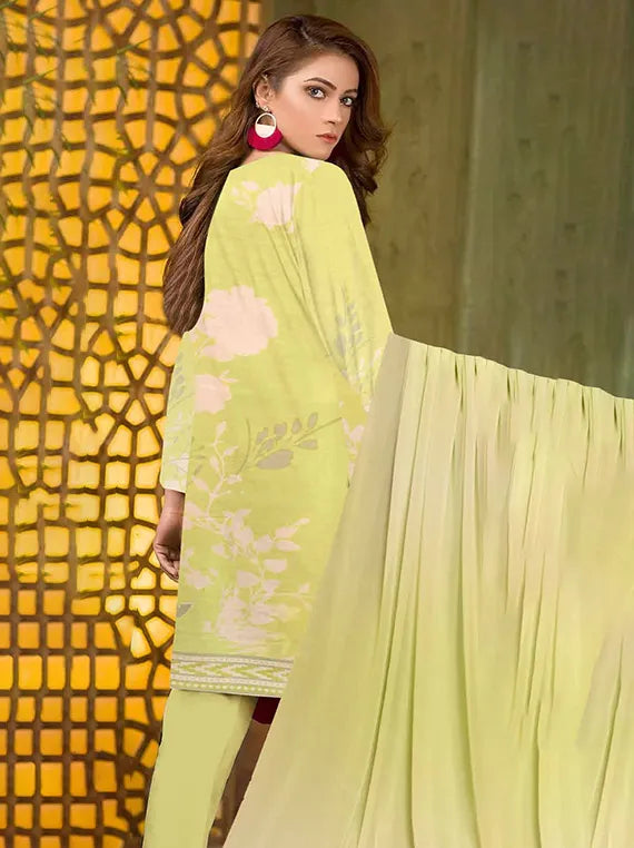 Ushna Premium Lawn Collection 2025 by Riaz Arts (D-04)
