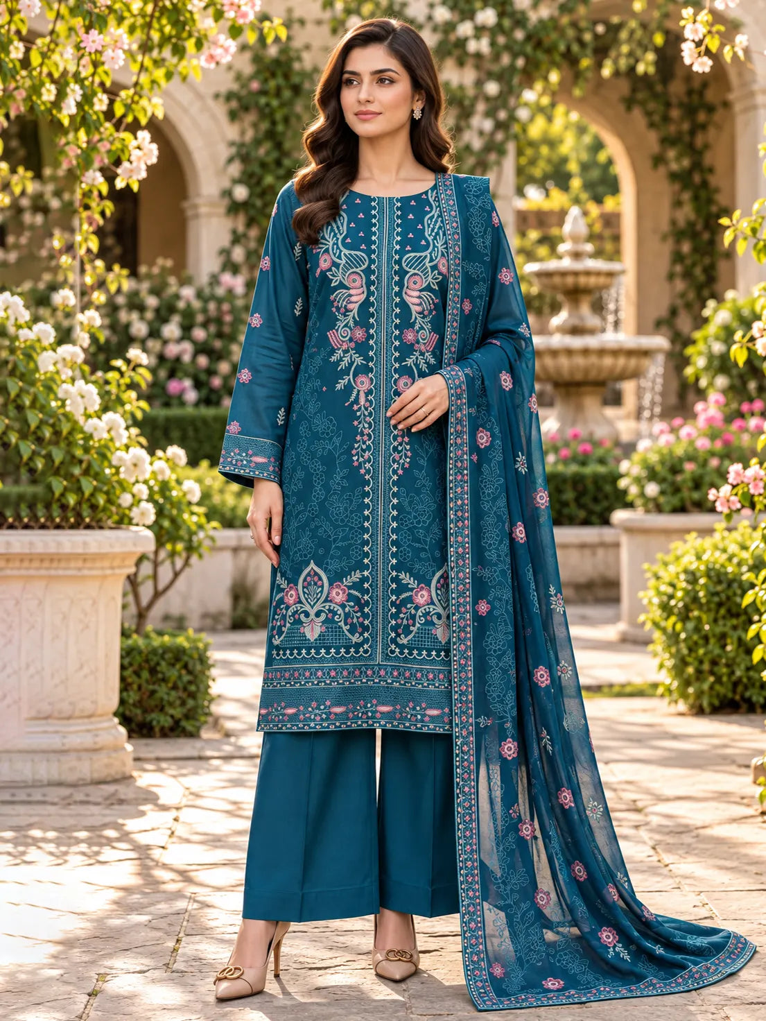 VIRSA Embroidered Viscous by Fantak Collection 2026 Vol-534 (D-06)