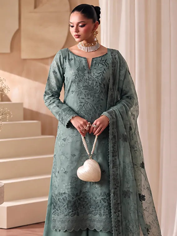 VIRSA by Azam Arts Viscose Embroidered Unstitched Collection'26 (D-2494)