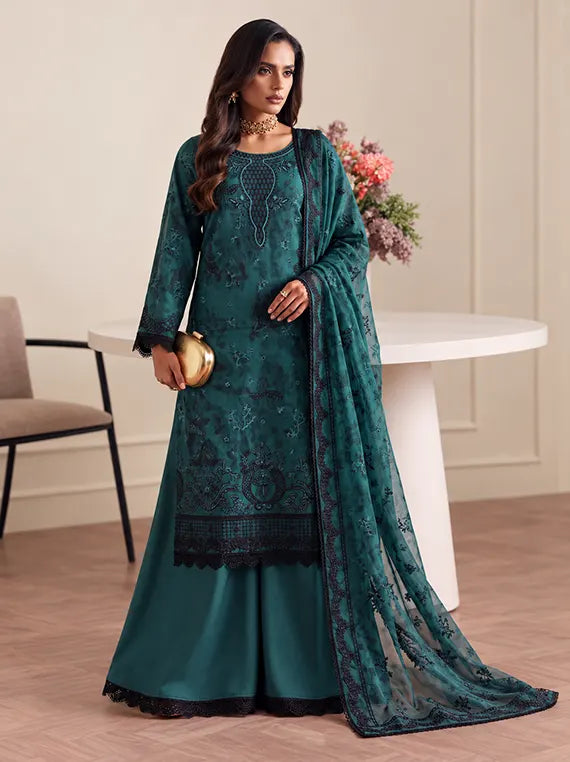 VIRSA by Azam Arts Viscose Embroidered Unstitched Collection'26 (D-2497)