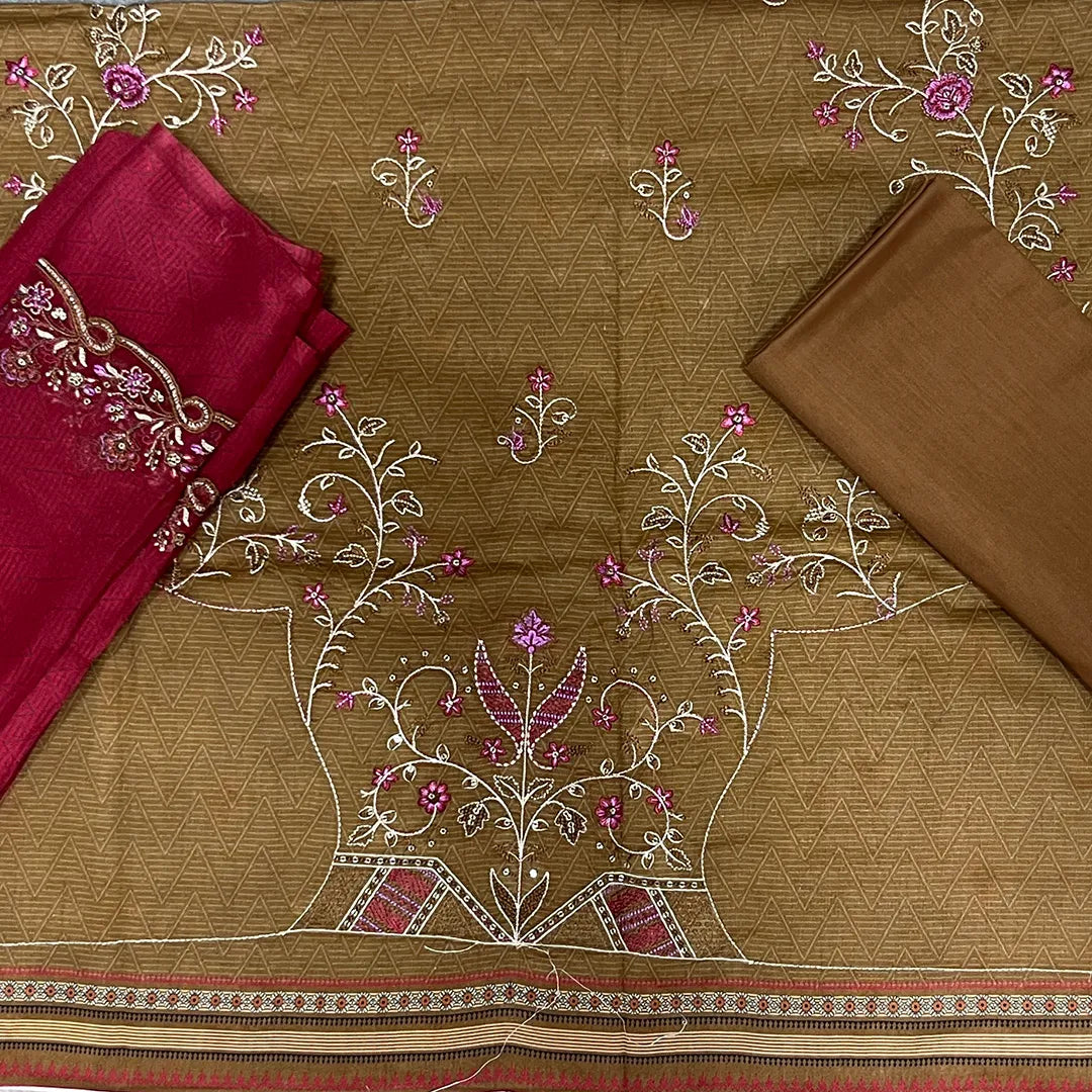 Vasl Embroidered Fine Lawn Edit 2025 By Aifa (25DA94-09)