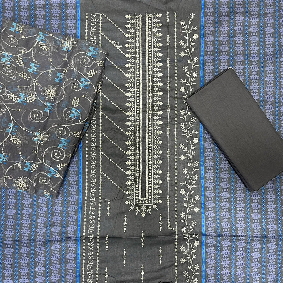 Vasl Embroidered Fine Lawn Edit 2025 By Aifa (25DA94-12)