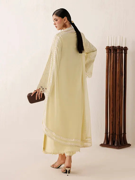 Veira by Farasha Unstitched Embroidered Raw Silk'26 (08-Mellow Luxe)