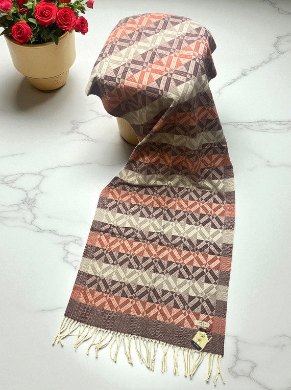Velora Warm Check Wool Staller Edit25 (25ST23-04)
