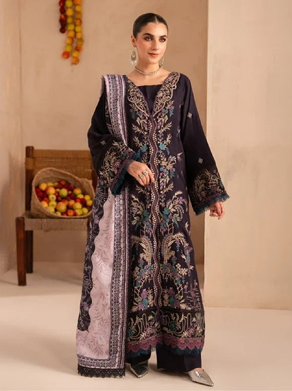 Veranda by Parishay Embroidered Karandi Unstitched Collection'26 (VR-01)