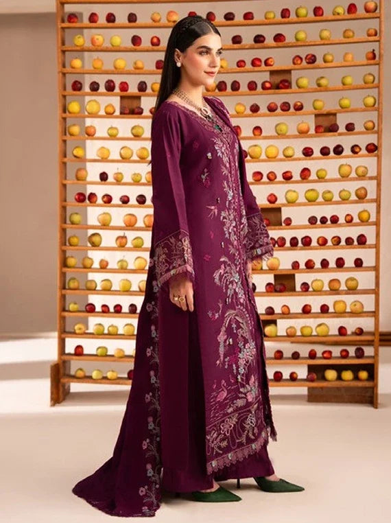 Veranda by Parishay Embroidered Karandi Unstitched Collection'26 (VR-02)