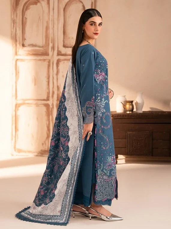 Veranda by Parishay Embroidered Karandi Unstitched Collection'26 (VR-04)