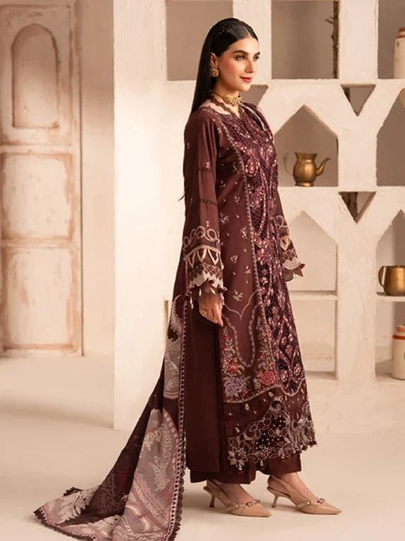 Veranda by Parishay Embroidered Karandi Unstitched Collection'26 (VR-08)