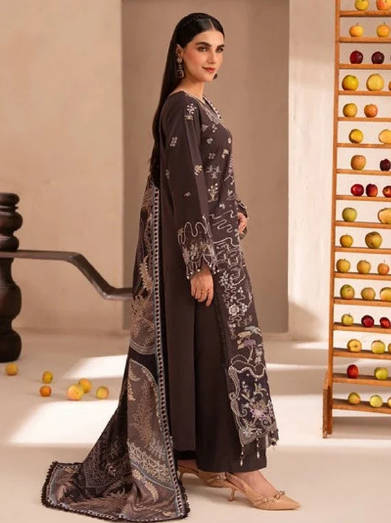 Veranda by Parishay Embroidered Karandi Unstitched Collection'26 (VR-09)