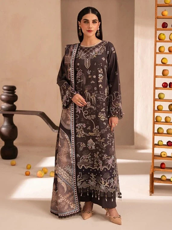 Veranda by Parishay Embroidered Karandi Unstitched Collection'26 (VR-09)