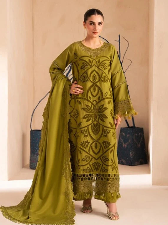 Veranda by Parishay Embroidered Karandi Unstitched Collection'26 (VR-11)