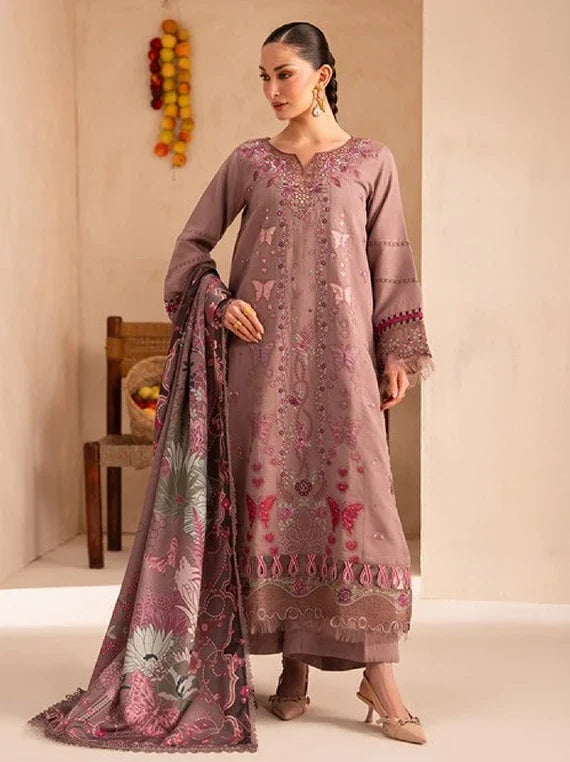 Veranda by Parishay Embroidered Karandi Unstitched Collection'26 (VR-16)