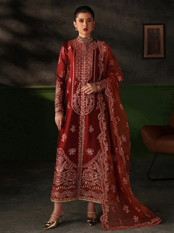 Verve by Emaan Adeel Silk Embroidered Unstitched Collection 2026 (NOEMIE)