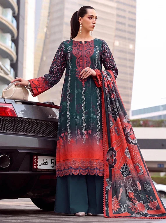 Violet by Floral Printed Viscose Unstitched Collection'26 V-762 (D-02)